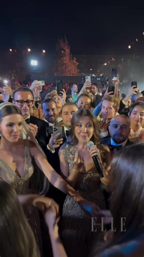 @Nancy Ajram #Handeercel altogether dancing with the bride #Zeinqutami @ELIE SAAB #CelioZein