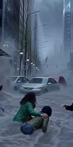 ⚠️ 455 Meter Wave Destroys Town