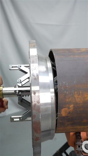 Internal Pipe Fit-Up Clamp パイプ内面組立クランプ（パイプとフランジの芯出し治具）：4 インチ～8 インチパイプ対応、8 インチ～12 インチパイプ対応タイプも選択可能 #stronghandtools #溶接 #溶接工 #welding #weldinglife