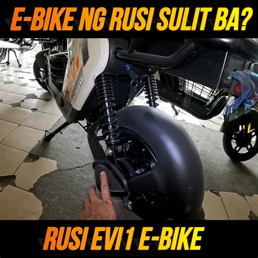 16K views · 175 reactions | RUSI EVi1 SULIT nga ba? Alamin sa atin walkaround review. @topfans #zurcmoto #rusi #evi1 #ebike #motorcycle | ZURC MOTO | Facebook