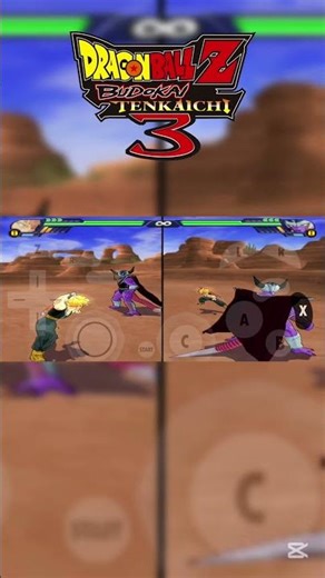 This is how you evade the powers in BT3 | #dragonball #dragonballz #bt3 #dbzbt3gameplay #shorts