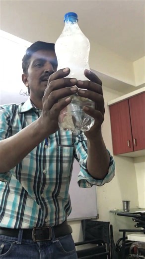 Adiabatic process demonstration