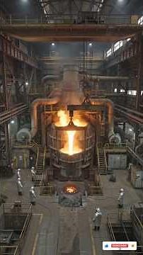 From Mountain Rock to Molten Iron 🔥 | How Steel Is Made