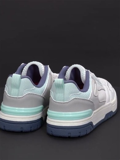 RLL0572 Red Tape Low Cut Sneaker for Women in White Blue | Sneaker