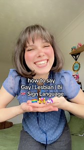 Here are the signs for gay, lesbian, bi, in British sign language #bsl #deaf #adel #deafcommunity #sign #britishsignlanguage #deafculture #LearnOnTikTok #deafawareness #deaftiktok #deaftiktok #teacherlife #signlanguage #hearingloss #hardofhearing | Adeleonova