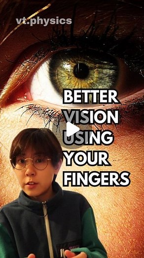 vt.physics on Instagram: "I remember the lecturer in my first-year course called "Physics In Everyday Life" showing us this little trick. I sat at the back of the lecture theater and tried this straight away. Made a tiny hole with my hand and, lo and behold, I could tell the time from a clock all the way on the other side of the theater without my 👓 it felt like I had super power for a brief moment 😆 I wish I have 20/20 vision 🥹 How does a pinhole camera work? A pinhole or a small opening can