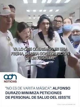 ISSSTE workers announce protest over hospital conditions in Sonora