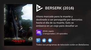 Ver Berserk (2016) en streaming
