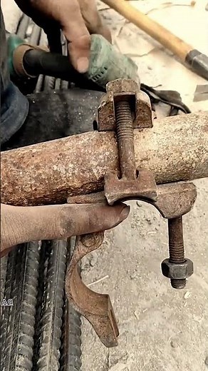 Construction Scaffolding Setup | Pipe Assembly Process