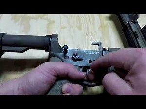 AR-15 - How to get the Upper and Lower together with a FosTech Echo AR-II Trigger