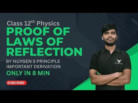 Proof of Reflection of Light Using Huygens’ Principle | Physics