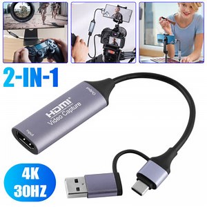 2in1 Video Capture Card 4K HDMI auf USB Capture Card HD 1080P USB Capture NEU | eBay