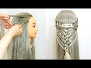 Simple Braided Hairstyle for Long Hair