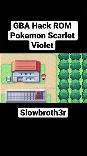 GBA Hack ROM Pokemon Scarlet Violet Gameplay #Shorts | Ducumon