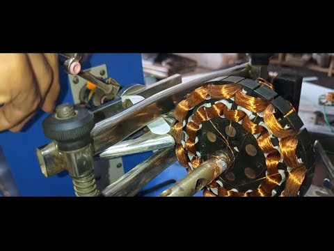 How to re winding a celling fan step by step