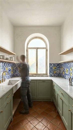 This kitchen has the best view on the Amalfi Coast. It was abandoned. 🍋🤍
