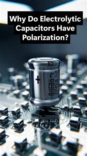 Why Do Electrolytic Capacitors Have Polarization??? #shorts