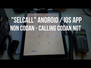 Codan NGT selective calling - place sellcall using any HF radio & Android / iOS App