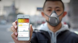 A High-Tech Pollution Mask for China