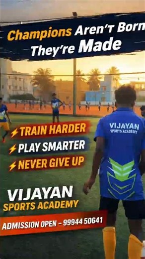 Best Football Training in Chennai ⚽ | Vijayan Sports Academy | Kids & Youth Football Coaching