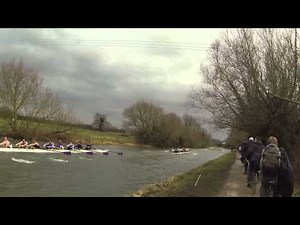 Cambridge University Lents Bumps 2015, day2, M1: Kings bump Catz on FP, and ensuing chaos