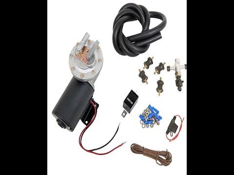 Hot Rod Muscle car Power Brake booster can and electric Vacuum pump install diagnosis
