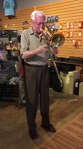 948K views · 9.5K reactions | Mr. Gene Stiman. 94 yrs old. Played with the Benny Goodman Orchestra, Rosemary Clooney, Doc Severinson and many many more. Just shows you can take music and your talents with you all the way. Unreal. What a honor to have him here. | Unga Bunga Music | Facebook