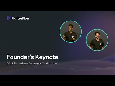 Founder's Keynote | FlutterFlow Developer Conference 2023