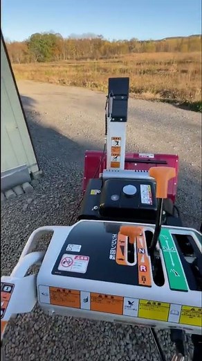 【ヤンマー】小型除雪機を初オイル交換してみた