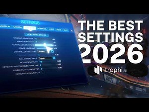 The BEST Rocket League Settings Pros Actually Use