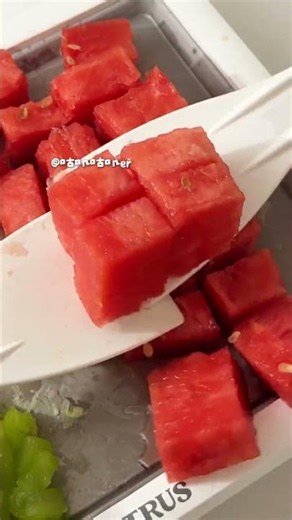 2 ingredients watermelon ice cream #asmr #fypシ゚viral