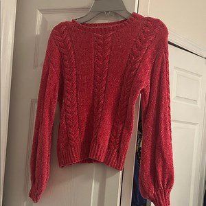 Jessica Simpson Girls Pink Sweater Size 8/10