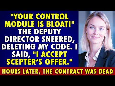 BLOAT control module. Deputy Director wiped my code. I took SCEPTER’s offer-then the contract died.