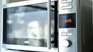 Using Microwave Putting Meal Pot Starting Stock Footage Video (100% Royalty-free) 1099734663 | Shutterstock
