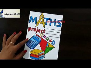 maths project | Front Page Design of Maths Project | Easy Maths Front Page Design | Border Design