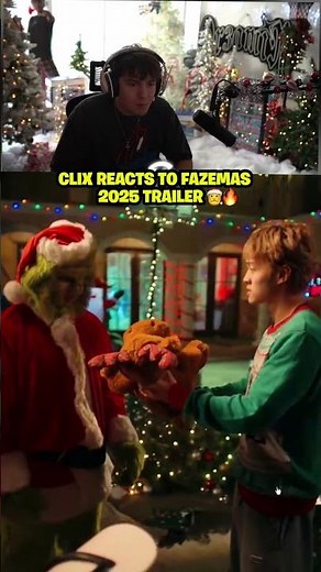 Clix REACTS to FaZemas 2025 trailer 🎅🔥
