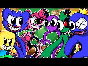Rainbow Friends VS Poppy Playtime 🎶 FNF RAINBOW FRIENDS ANIMATION