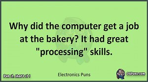 Electronics - Jokes, Puns, Wordplays, and Laughter