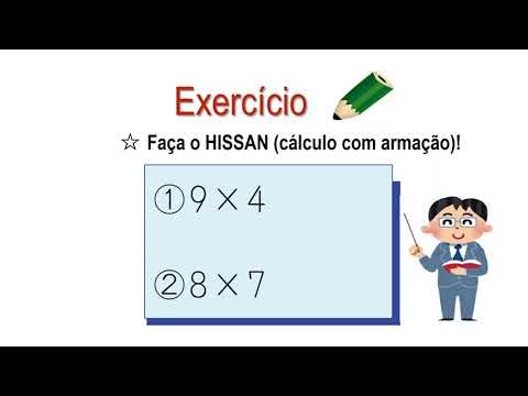 Grade 2: 1-digit multiplication with carry-over (Portuguese version)