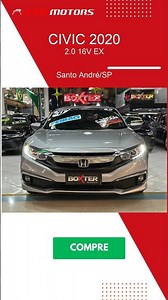 2020 CIVIC for sale in Santo André/SP - findmotors.com.br