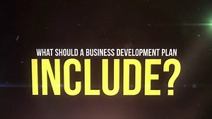 What Should a Business Development Plan Include?