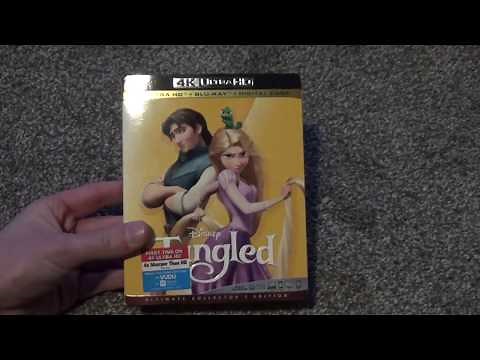 Tangled 4K Ultra HD Blu-Ray Disney Unboxing