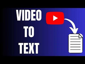 How to Get ANY YouTube Video Transcript in Seconds