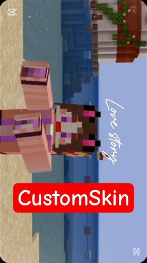 YouTuberまおぽんちゃんのスキンを作りました#マインクラフト #Minecraft