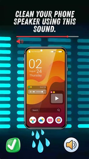 Listen to the iPhone speaker cleaning sound until the end and experience the miraculous sound qualit