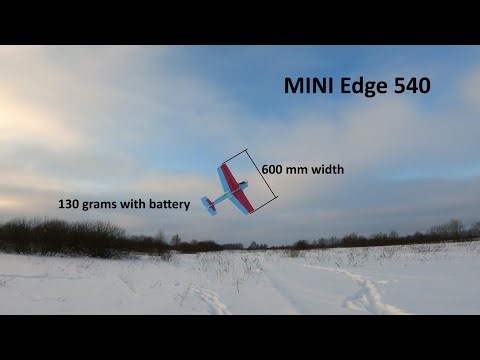 Building MINI Edge 540 RC plane