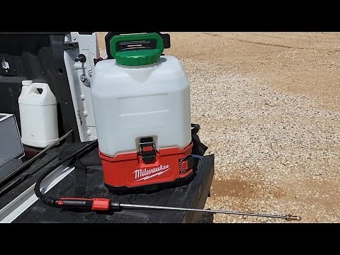M18 backpack sprayer low pressure "fix"