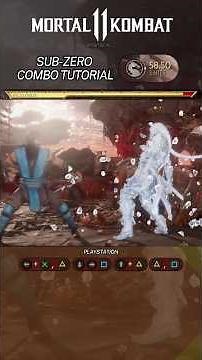 Sub-Zero Combo Tutorial MK11 for Playstation - 311.82 🥶