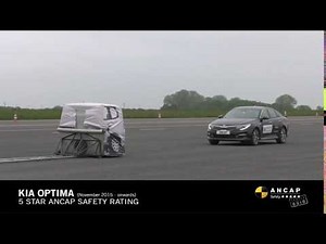 ANCAP CRASH TEST: Kia Optima (November 2015 - onwards) autonomous emergency braking test