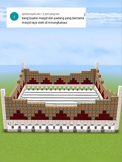 Minecraft Build Mosque 🕌 #minecraft